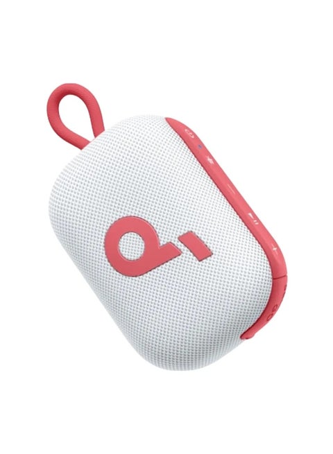 Select 4 Go Portable Bluetooth Speaker White-Red