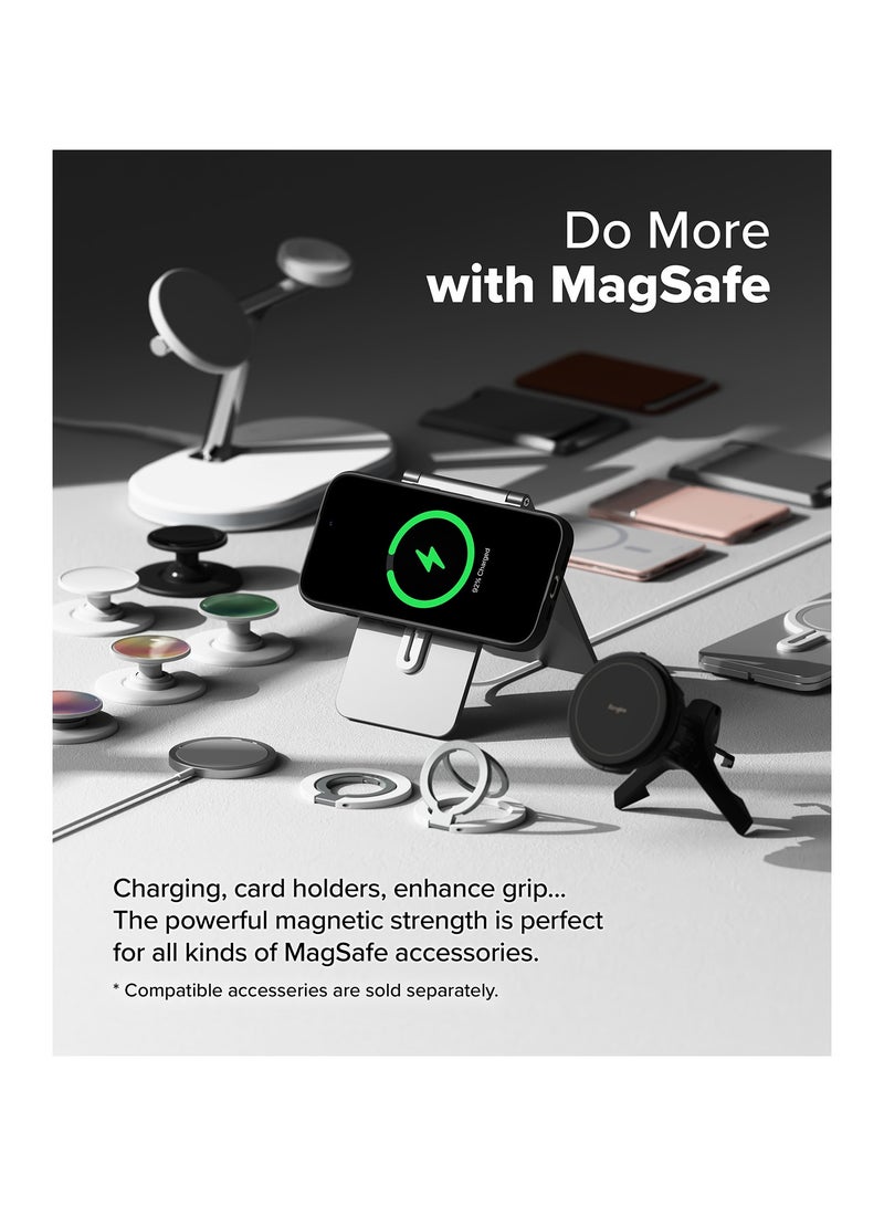 رينجك Onyx Magnetic [Compatible with MagSafe] Compatible with iPhone 16 Pro Max Case, Anti-Fingerprint Technology Prevents Oily Smudges Non-Slip Enhanced Grip Precise Cutouts for Camera MAGNETIC CAMO BLACK - Image 3