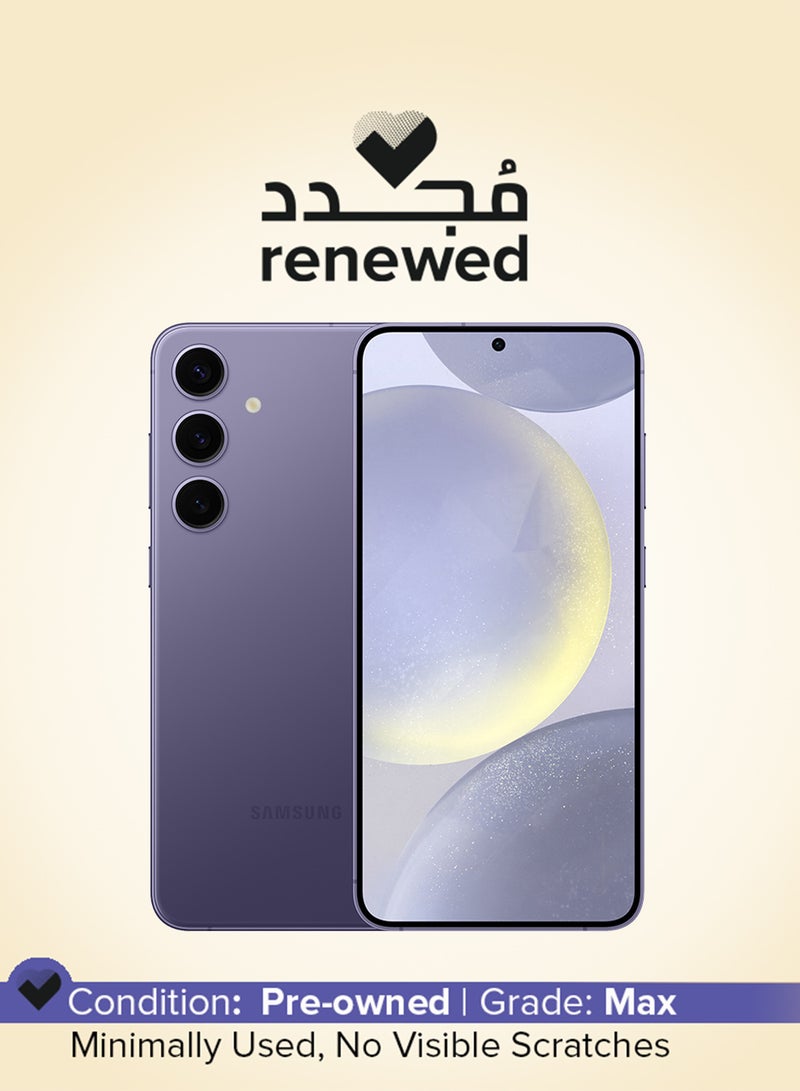 Samsung Renewed - Galaxy S24 Plus Dual SIM Cobalt Violet 256GB 5G - International Version  - Image 1