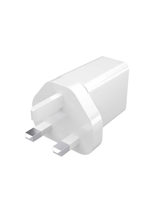 mophie Essentials Wall Adapter USB C 20W PD - White UK white - Image 3