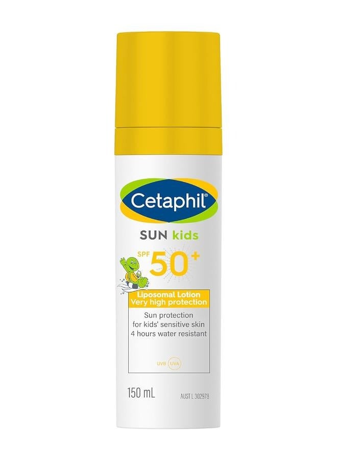 سيتافيل Sun Kids Liposomal Lotion SPF 50+ Face And Body Moisturizer sunscreen For Sensitive Skin Unscented 150ml  - Image 1