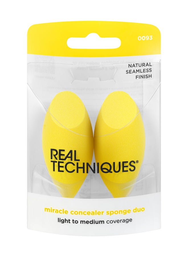 REAL TECHNIQUES Miracle Concealer Sponge 2 Pack  - Image 1