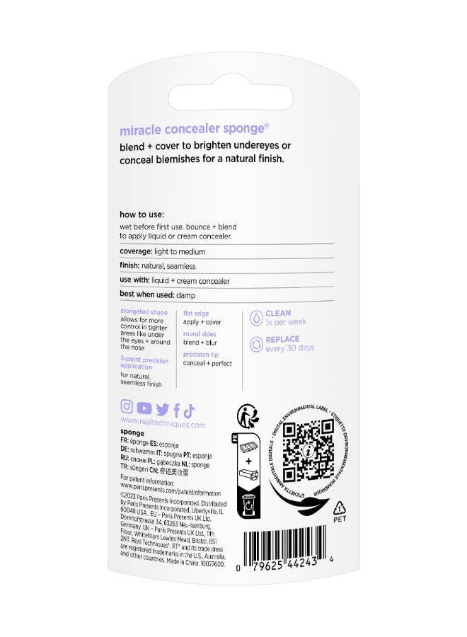 REAL TECHNIQUES Miracle Concealer Sponge - Ss 
