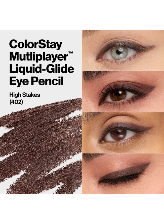 Revlon Colorstay Multiplayer Liquid-Glide Eye Pencil Brown  - Image 4