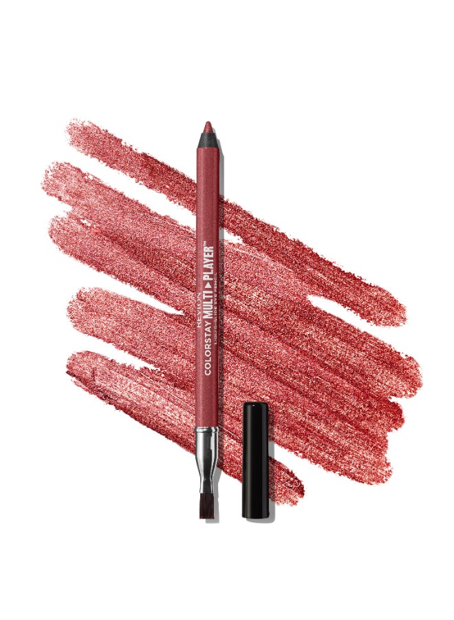 Revlon Colorstay Multiplayer Liquid-Glide Eye Pencil Red  - Image 3