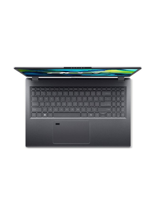 Acer Aspire A15 Laptop With 15.6-Inch FHD Display, Core i9-13900H Processor/16GB RAM/1TB SSD/Intel Iris XE Graphics/Windows 11 Home English/Arabic Steel Gray  - Image 3