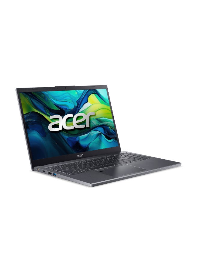 Acer Aspire A15 Laptop With 15.6-Inch FHD Display, Core i9-13900H Processor/16GB RAM/1TB SSD/Intel Iris XE Graphics/Windows 11 Home English/Arabic Steel Gray  - Image 2
