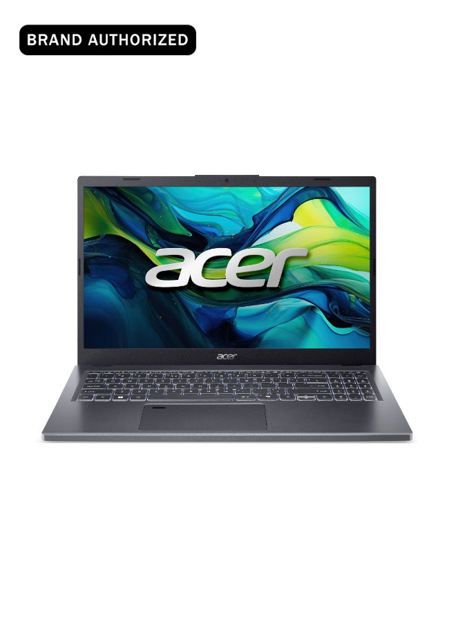 Acer Aspire A15 Laptop With 15.6-Inch FHD Display, Core i9-13900H Processor/16GB RAM/1TB SSD/Intel Iris XE Graphics/Windows 11 Home English/Arabic Steel Gray English/Arabic Steel Gray - Image 1