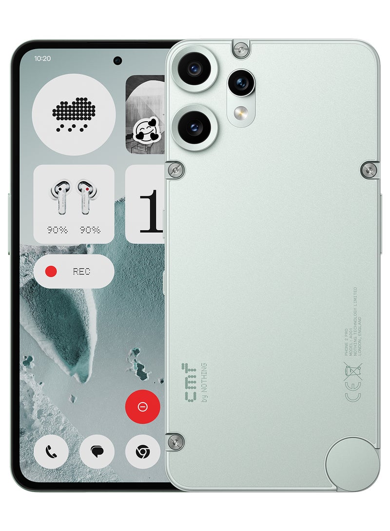 cmf by NOTHING Phone 2 Pro Dual SIM 5G Light Green 8GB RAM 128GB - Middle East Version  - Image 1