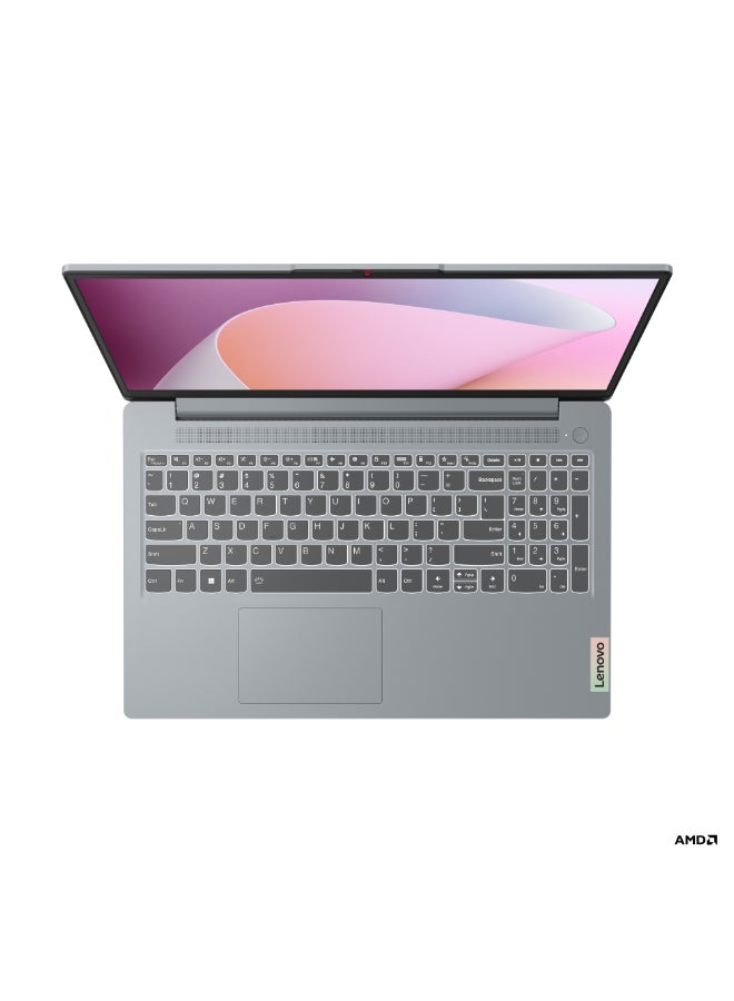 Lenovo IdeaPad Slim 3 15ABR8 (2025) Laptop With 15.6-Inch FHD Display, AMD Ryzen 5-5625U Processor/16GB RAM/512GB SSD/AMD Radeon Graphics/Windows 11 Home English/Arabic Arctic Grey  - Image 5