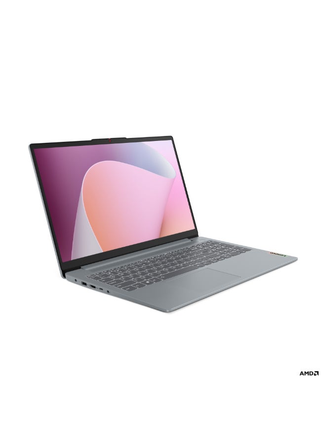Lenovo IdeaPad Slim 3 15ABR8 (2025) Laptop With 15.6-Inch FHD Display, AMD Ryzen 5-5625U Processor/16GB RAM/512GB SSD/AMD Radeon Graphics/Windows 11 Home English/Arabic Arctic Grey  - Image 4