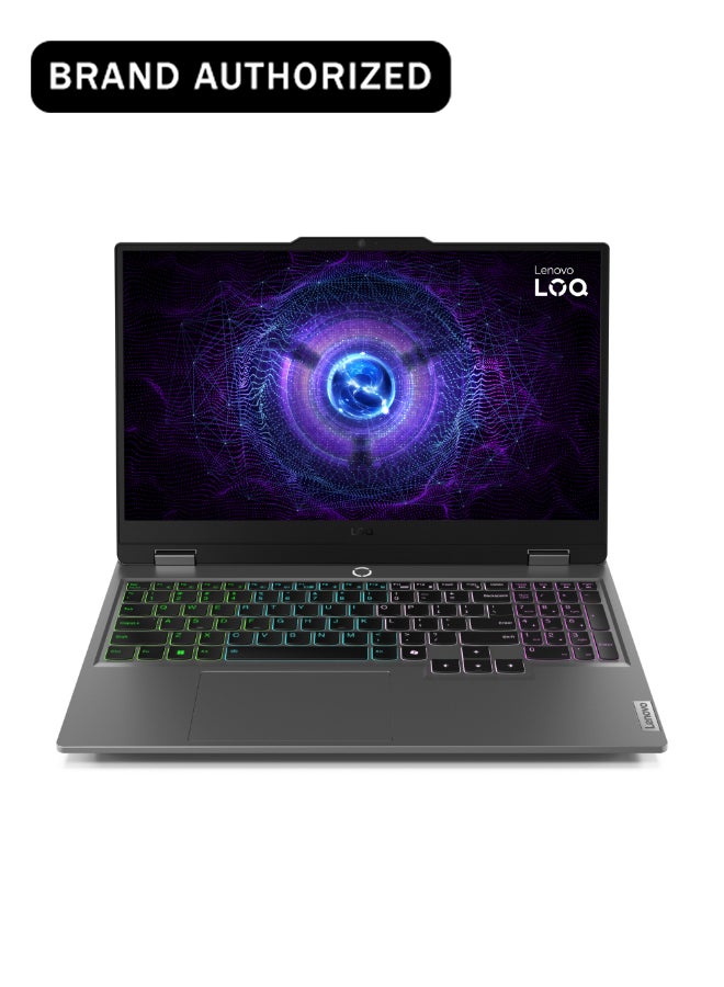 Lenovo (Upgraded Version) LOQ 15IRX9 (Gaming (2025) Laptop With 15.6-Inch FHD Display, Core i7-13650HX Processor/24GB RAM/512GB SSD/6GB NVIDIA GeForce RTX 4050 Graphics Card/Windows 11 Home / English/Arabic Luna Grey - Image 1
