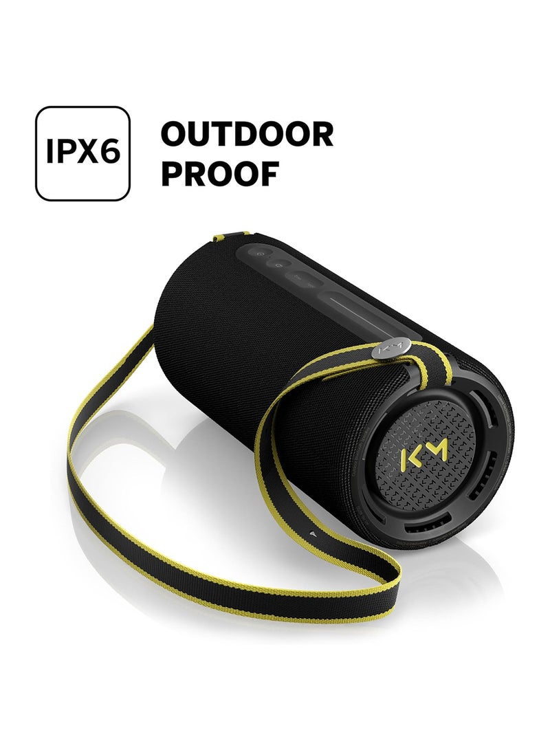 LOEWE We. HEAR Pro By Kylian Mbappé, Bluetooth Speaker, BT V5.3, 100W, Water-Resistant IPX6 - Black - Image 2