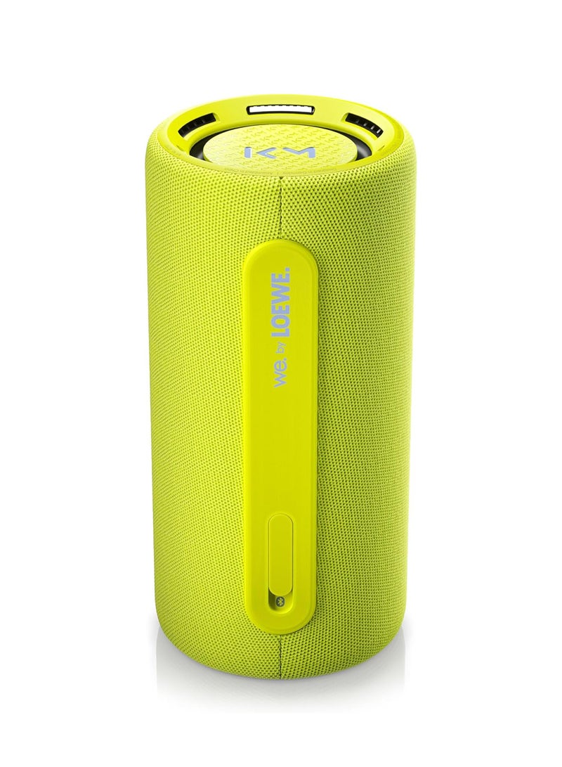 Loewe We. HEAR Pro By Kylian Mbappé, Bluetooth Speaker, BT V5.3, 100W, Water-Resistant IPX6 - Neon - Image 1