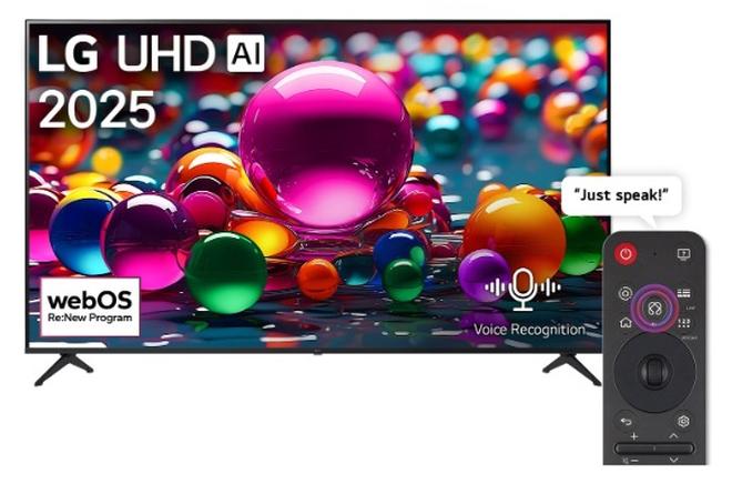 LG TV 65 Inch 4K UHD Smart LED with Built in Receiver - 65UA85006LA 65UA85006LA black - Image 1