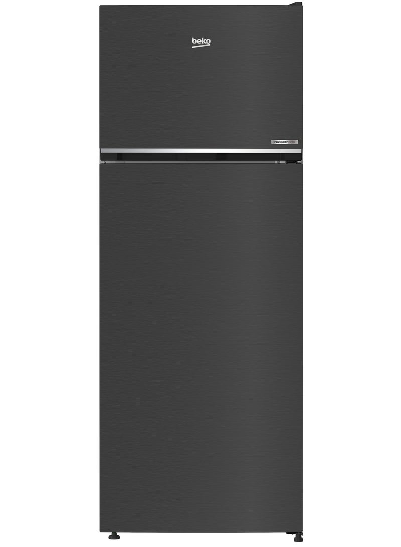 بيكو Beko No Frost Refrigerator, 408 Liters , 2 Doors , Digital Screen , Inverter , Dark Stainless RDNG551M20XBR Dark Inow  - Image 3