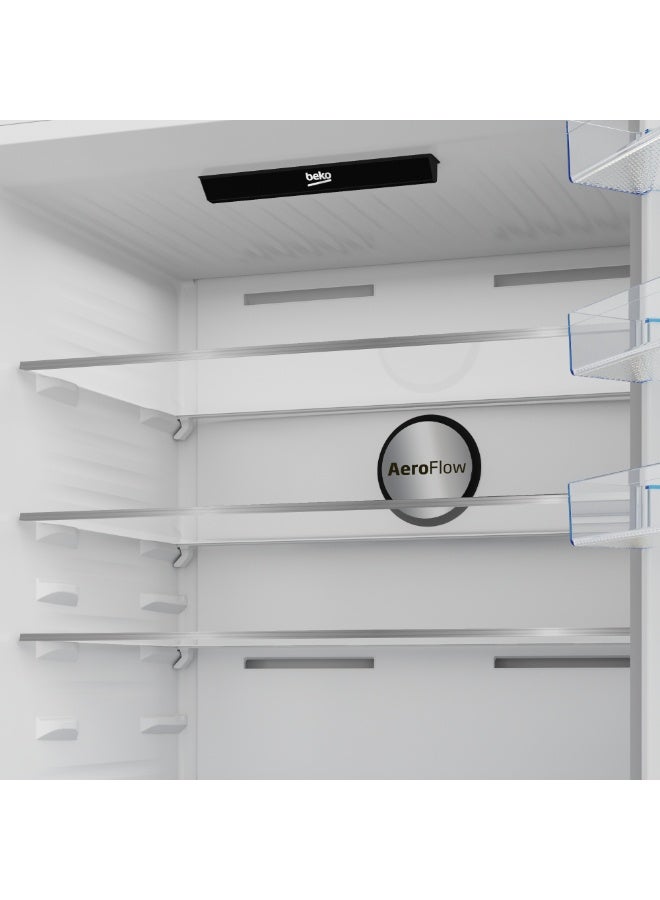 Fridge Bottom Freezer (Combi), 615L No-Frost, Titanium Inox, Digital, 83.2 cm Width RCNE690E20DZXP Titanium Inox