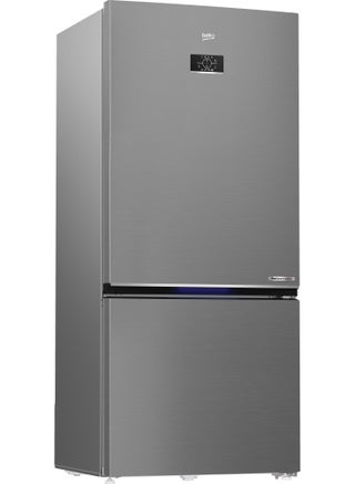 Fridge Bottom Freezer (Combi), 615L No-Frost, Titanium Inox, Digital, 83.2 cm Width RCNE690E20DZXP Titanium Inox - pnsku/N70179431V/45/_/1748260284/a2d62b6e-aa99-4807-a4b7-e57cfb633c02