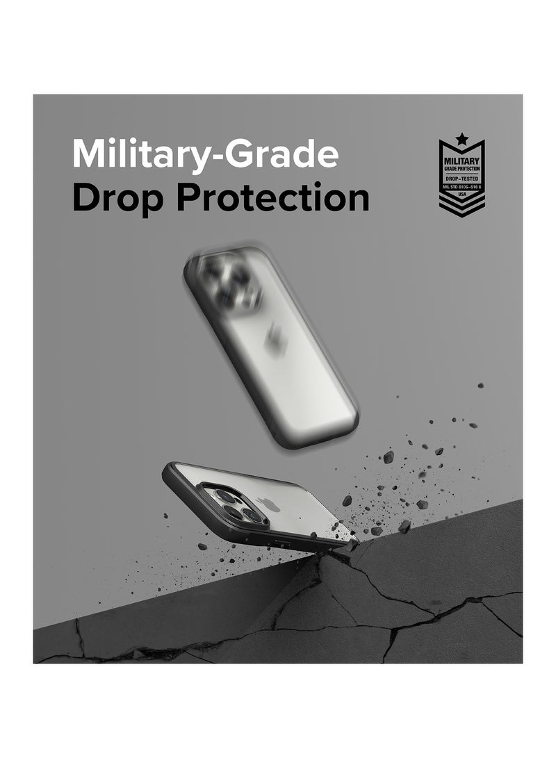 Ringke Fusion Bold [No More Discoloration] Compatible with iPhone 15 Pro Max Case, Enhanced Grip Technology Prevents Accidental Drops Non-Slip Anti-Yellowing Phone Cover BLACK - Image 4