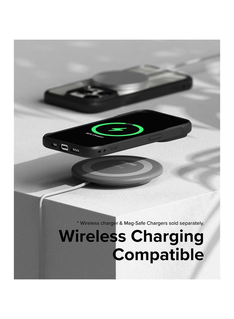 Ringke Fusion Bold [No More Discoloration] Compatible with iPhone 15 Pro Max Case, Enhanced Grip Technology Prevents Accidental Drops Non-Slip Anti-Yellowing Phone Cover BLACK - Image 5