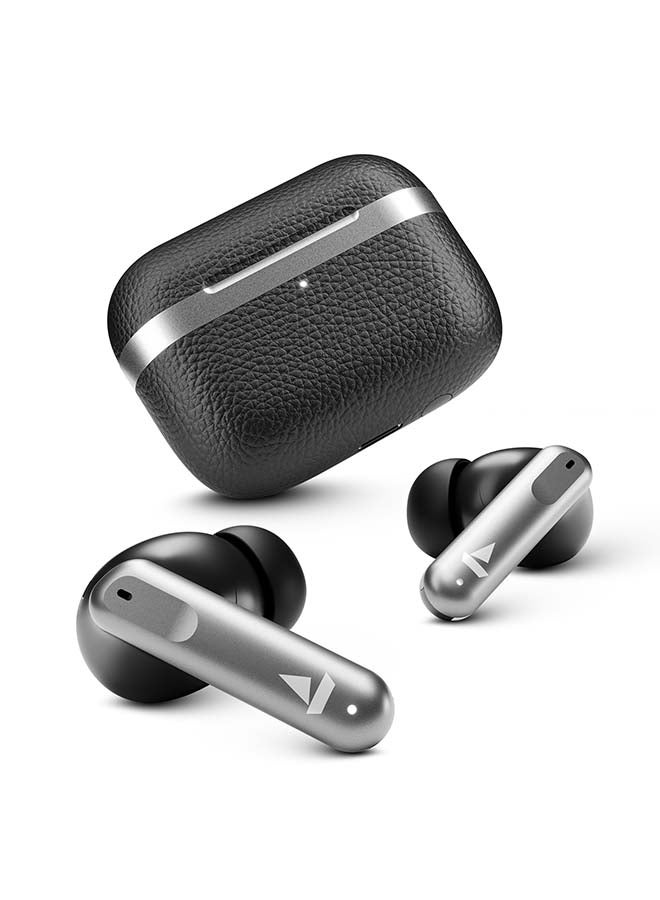 boAt Airdopes 111v2 TWS Earbuds with 50hrs Playback, 4 Mics with ENx™ Tech, Dual EQ Modes, 13mm Drivers, Multipoint Connection, ASAP™ Charge, BTv5.4 And IPX4 Rating - Classic Black  - Image 1