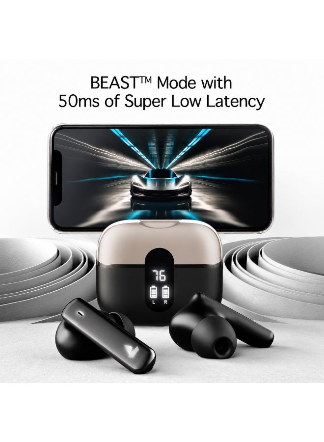 بوات Airdopes 181 Pro مع 100 ساعة من التشغيل، 4 ميكروفونات بتقنية ENx وشحن ASAP - Image 4