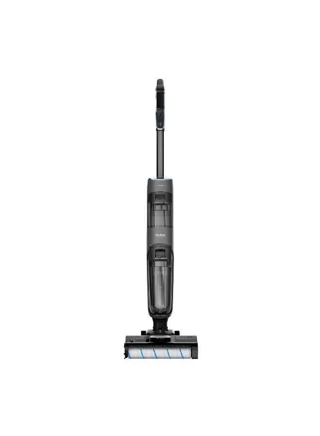 Tefal X-Clean 4 | Wet Dry Cordless Vacuum Cleaner | Timesaving 2-in-1 Washing and Vacuuming | Smart Dirt Detection | Extra-Long Running Time | GF5035M0 740 ml 200 W GF5035M0 MINK GREY/LIQUID METAL - Image 2