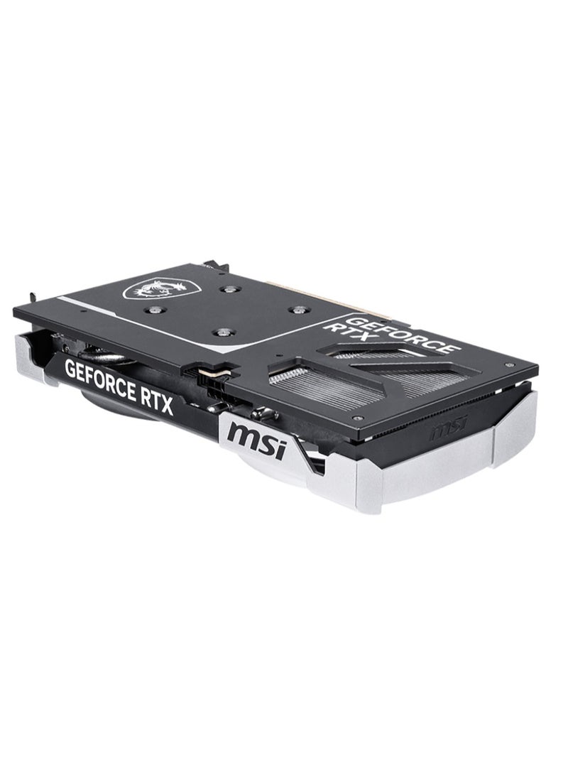 MSI GeForce RTX 5060 Ti 8GB GDDR7 VENTUS 2X OC PLUS Graphics Card, Dual TORX FAN 5.0, 2602 MHz Boost Clock (2617 MHz Extreme), PCIe 4.0, DLSS 4, Ray Tracing, Metal Backplate, HDMI 2.1, DisplayPort 1.4a, VR-Ready, Overclocking Support, Black | G506T-8V2CP  - Image 3