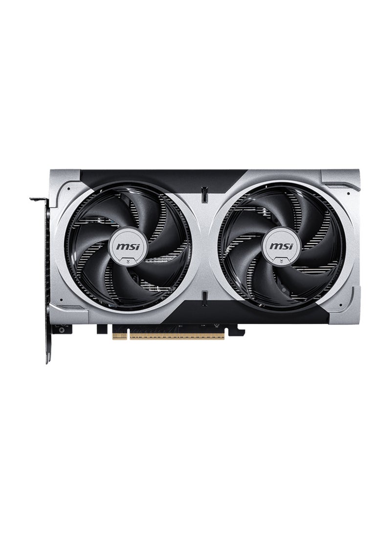 إم اس أي GeForce RTX 5060 Ti 16GB VENTUS 2X OC PLUS Graphics Card - NVIDIA Blackwell Architecture, 4,608 CUDA Cores, 2,617 MHz Boost Clock, 16GB GDDR7, 28Gbps Memory Speed, 448GB/s Bandwidth, Dual-Fan TORX 5.0 Cooling, 8K Resolution Support, DLSS 4, Ray Tracing, PCIe 5.0, HDMI 2.1, DisplayPort 2.1, Black | G506T-16V2CP  - Image 2