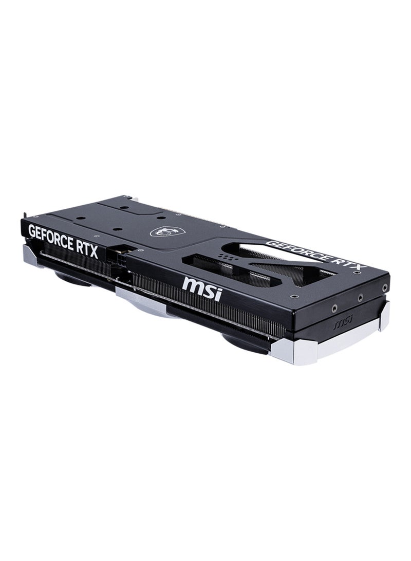 إم اس أي GeForce RTX 5060 Ti 16GB VENTUS 3X OC Graphics Card, PCIe 5.0, 2497MHz Boost Clock, 28Gbps GDDR7, 3x DisplayPort 2.1, HDMI 2.1, 4K/8K Resolution, Ray Tracing, DLSS 4, NVIDIA Reflex, G-SYNC, 300W Power, 16-pin Connector, Cooling with TRI FROZR 4, Black | G506T-16V3C  - Image 3