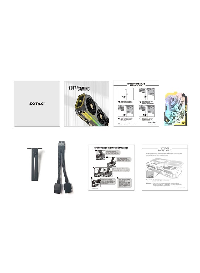 ZOTAC - GAMING GeForce RTX 5070 Ti Solid Core OC 16GB GDDR7 Graphics Card, Blackwell Architecture, 8960 CUDA Cores, Boost Clock 2482 MHz, PCIe 5.0, 256-Bit, 896 GB/s, IceStorm 3.0 Cooling, RGB, 3.5-Slot, HDMI 2.1b & 3x DisplayPort 2.1, 300W TDP, VR Ready, 4K/8K HDR, 12V-2x6 Power, FireStorm Utility, Metal Backplate, GPU Bracket Included | ZT-B50710J2-10P - Image 1