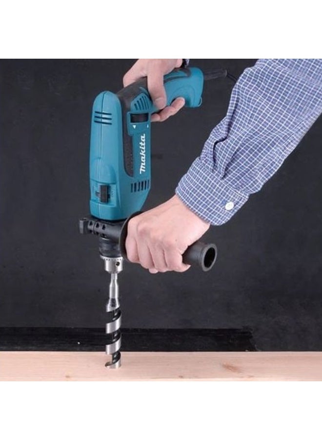 Makita Makita HP1640K 16mm 680W Compact Impact Hammer Drill Blue 303 x 72 x 222mm  - Image 4