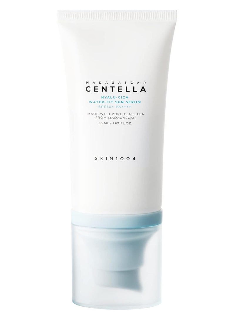 skin1004 Madagascar Centella Hyalu-Cica Water-Fit Sun Serum 50mlml  - Image 1
