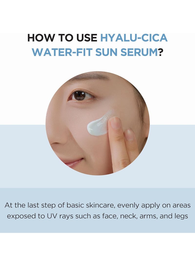skin1004 Madagascar Centella Hyalu-Cica Water-Fit Sun Serum 50mlml  - Image 3