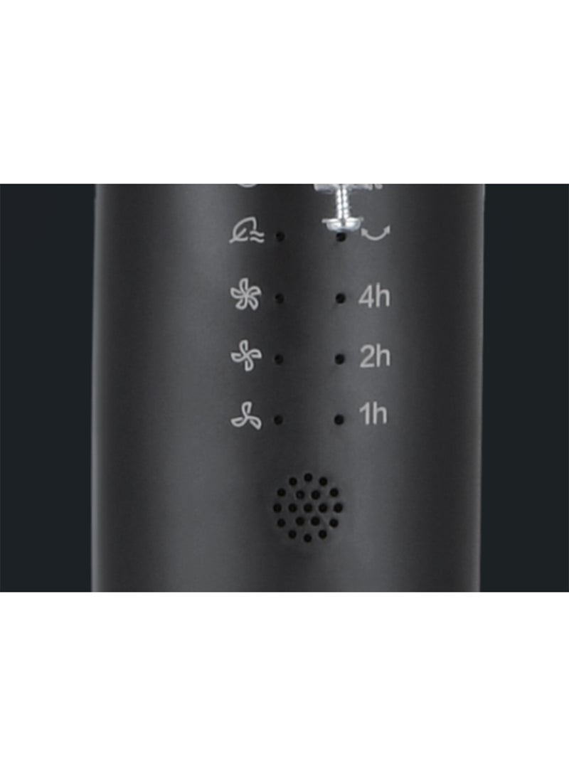 SUPER GENERAL 16" Pedestal Fan With Remote,PP 7 Blades, 85° Oscillation, Adjustable In Height Up To 140 cm, 3 Speed, Black, Energy-Saving, 50W 2 Year Warranty KSGSF58MR Black - Image 5