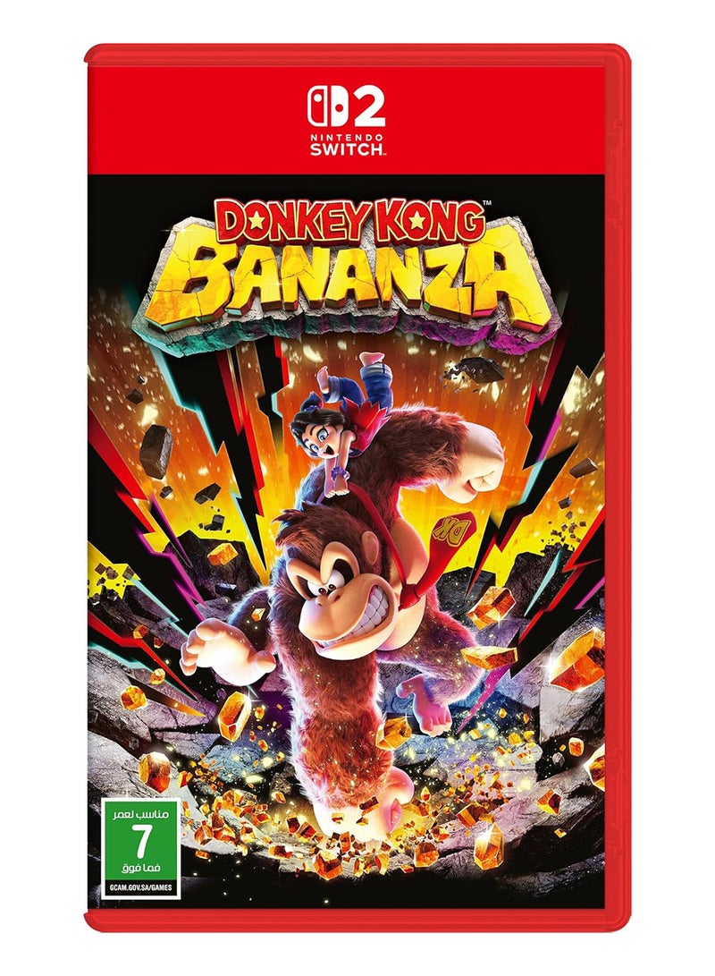 نينتندو Donkey Kong Bananza Switch 2 - Nintendo Switch  - Image 1