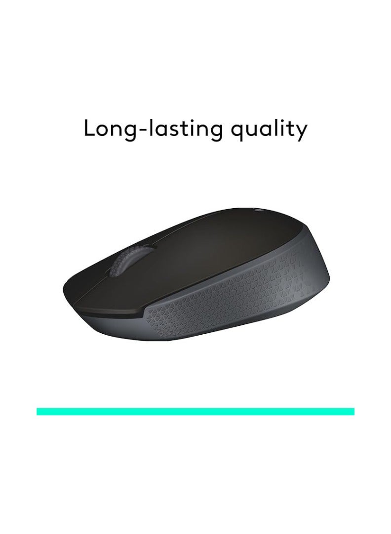 Logitech M171 Wireless Mouse Black  - Image 3