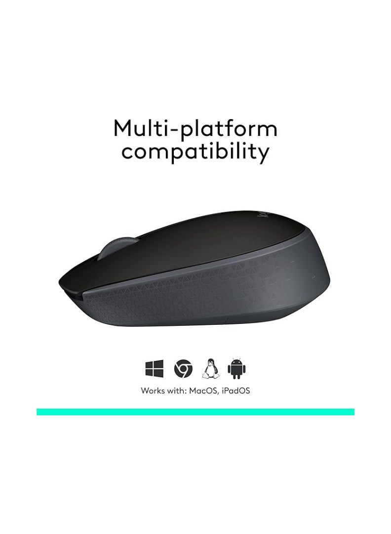 Logitech M171 Wireless Mouse Black  - Image 2
