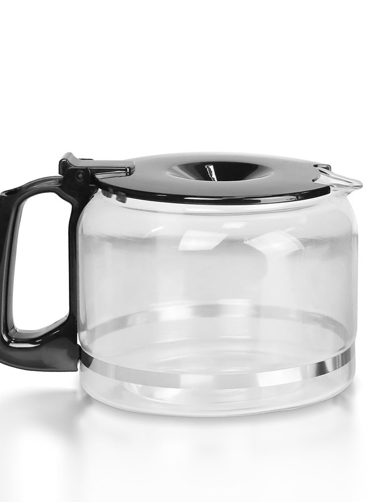 ساتشي صانعة قهوة بالتنقيط مع جرة زجاجية سعة 1.8 لتر، مؤقت قابل للبرمجة، إيقاف تشغيل تلقائي ووظيفة الحفاظ على الحرارة - Image 5