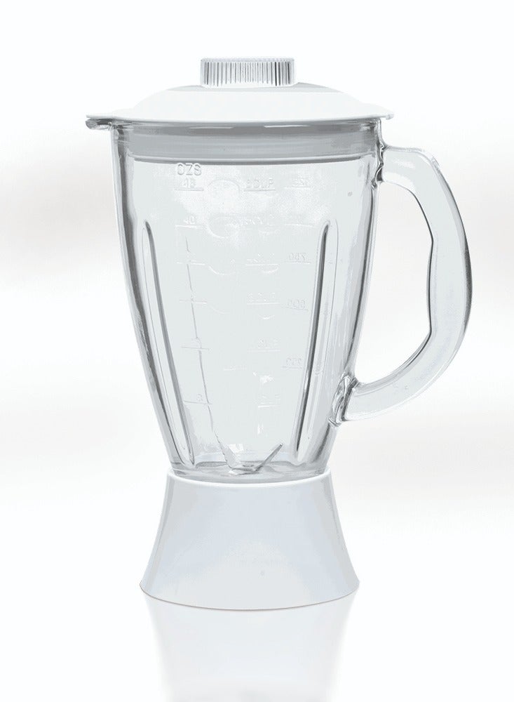 ساتشي 3-in-1 Blender/Grinder with 550W Motor, Dual Jar Options, Auto-Clean Function, Stainless Steel Blades, and Grinding Mill for Ultimate Kitchen Efficiency 1.8 L 550 W NL-BL-4414-WH White - Image 3