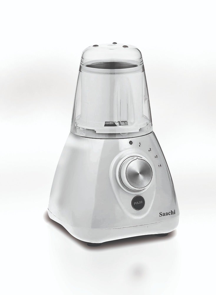 ساتشي 3-in-1 Blender/Grinder with 550W Motor, Dual Jar Options, Auto-Clean Function, Stainless Steel Blades, and Grinding Mill for Ultimate Kitchen Efficiency 1.8 L 550 W NL-BL-4414-WH White - Image 5