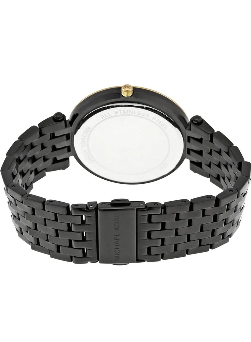 مايكل كورس Women's Black Dial Watch MK3322  - Image 5