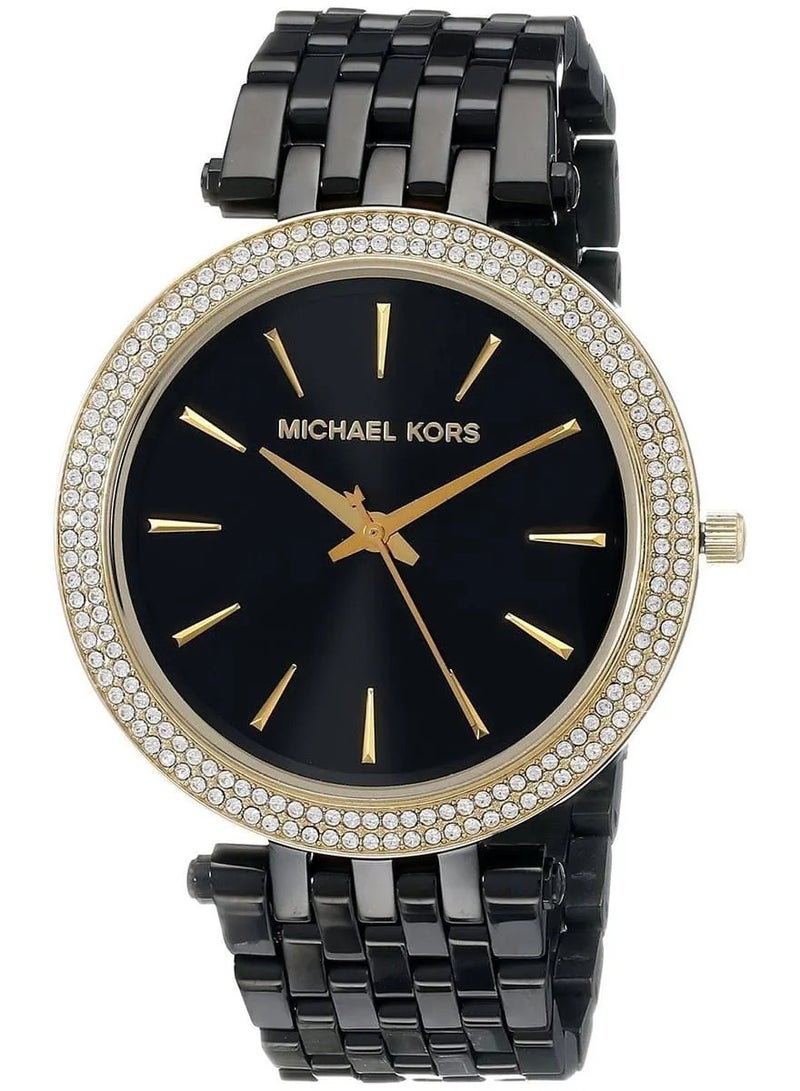 مايكل كورس Women's Black Dial Watch MK3322  - Image 2