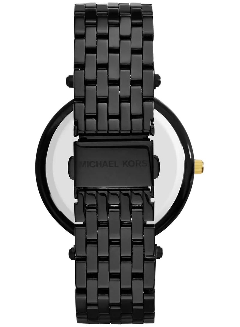 مايكل كورس Women's Black Dial Watch MK3322  - Image 4