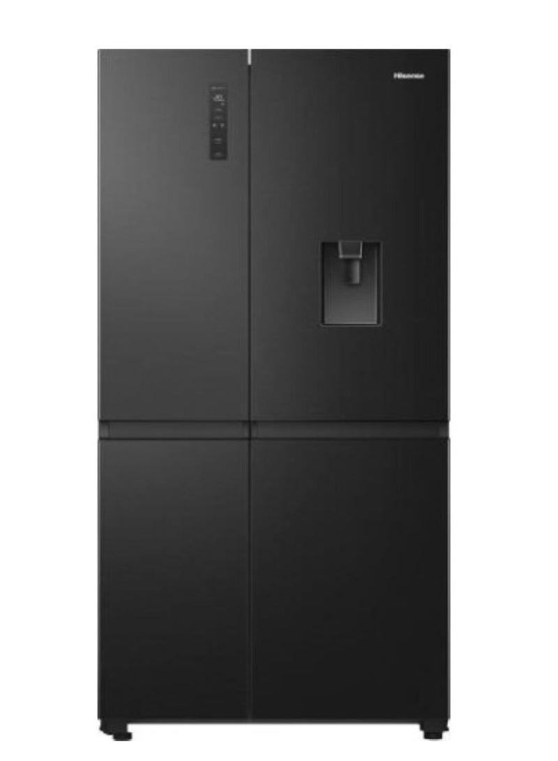 Hisense Hisense Freestanding Fridge Freezer Frost Free, RS840N4WFE Black RS840N4WFE black  - Image 1