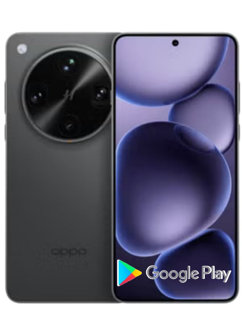 أوبو - Find X8 Ultra 5G AI Smartphone (16GB RAM, 1TB Storage) – Matte Black | Chinese Spec | Snapdragon 8 Gen 4 | 6.82" 120Hz AMOLED | 50MP Quad Camera | 6100mAh Battery | 100W Fast Charging | with Google Play Support - Image 1