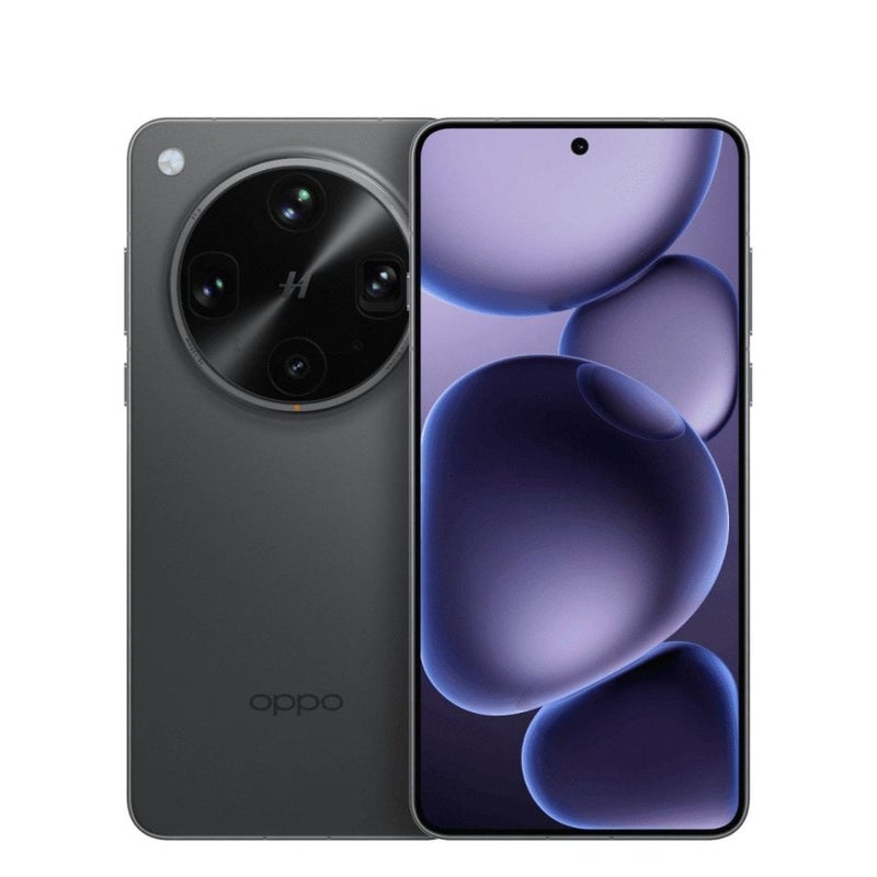 أوبو - Find X8 Ultra 5G AI Smartphone (16GB RAM, 1TB Storage) – Matte Black | Chinese Spec | Snapdragon 8 Gen 4 | 6.82" 120Hz AMOLED | 50MP Quad Camera | 6100mAh Battery | 100W Fast Charging | with Google Play Support - Image 1