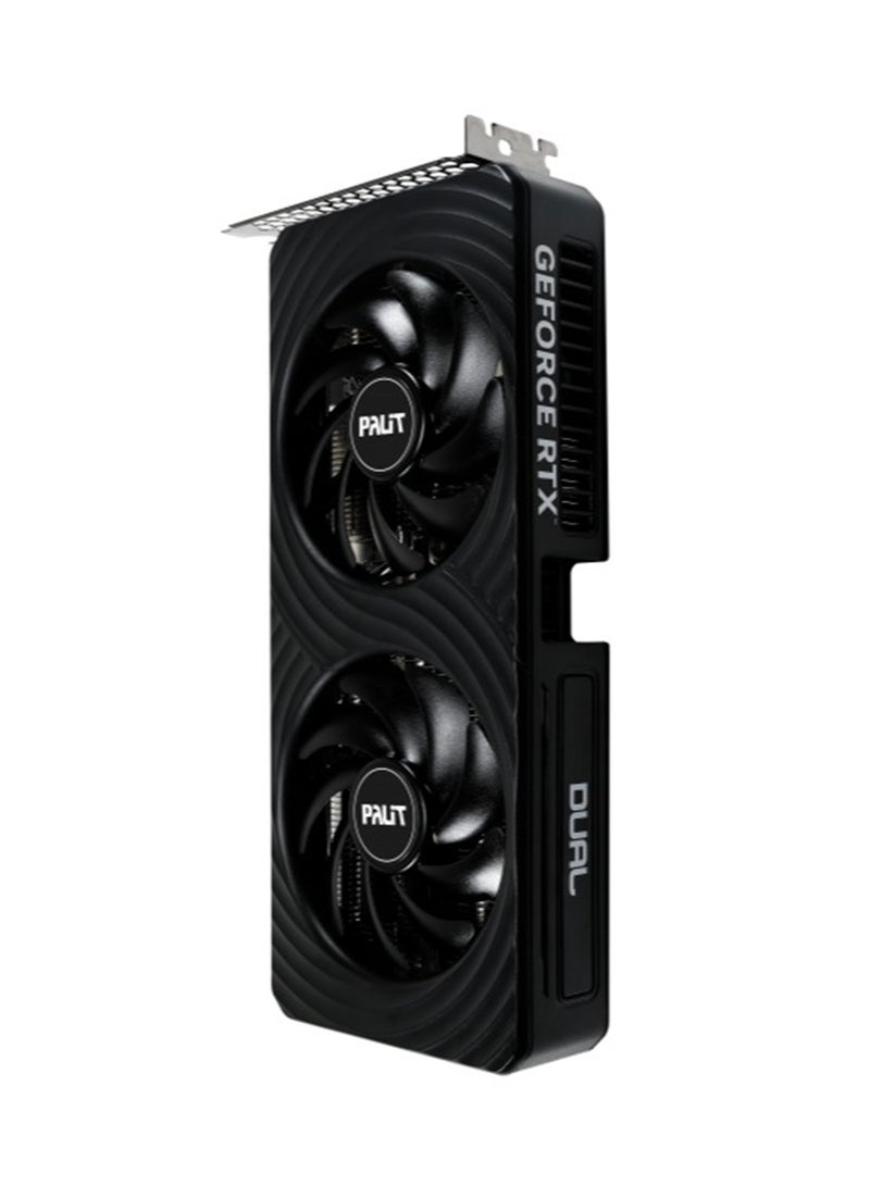 Palit GeForce RTX 5060 Dual 8GB GDDR6 Graphics Card, NVIDIA Blackwell Architecture, Dual 95mm Fans, DLSS 4 & Ray Tracing, HDMI & DisplayPort, 2-Slot Compact Design, RGB Lighting, Customizable Shroud, PCIe 4.0, VR-Ready, 4K & AI Gaming Support | NE75060019P1-GB2063D  - Image 3