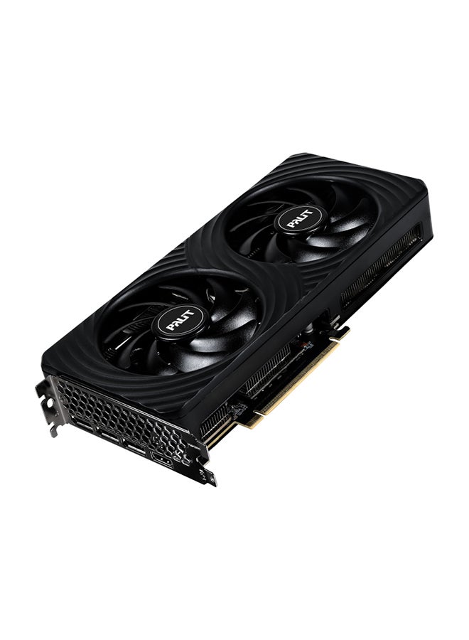 Palit - GeForce RTX 5060 Dual 8GB GDDR6 Graphics Card, NVIDIA Blackwell Architecture, Dual 95mm Fans, DLSS 4 & Ray Tracing, HDMI & DisplayPort, 2-Slot Compact Design, RGB Lighting, Customizable Shroud, PCIe 4.0, VR-Ready, 4K & AI Gaming Support | NE75060019P1-GB2063D - Image 1