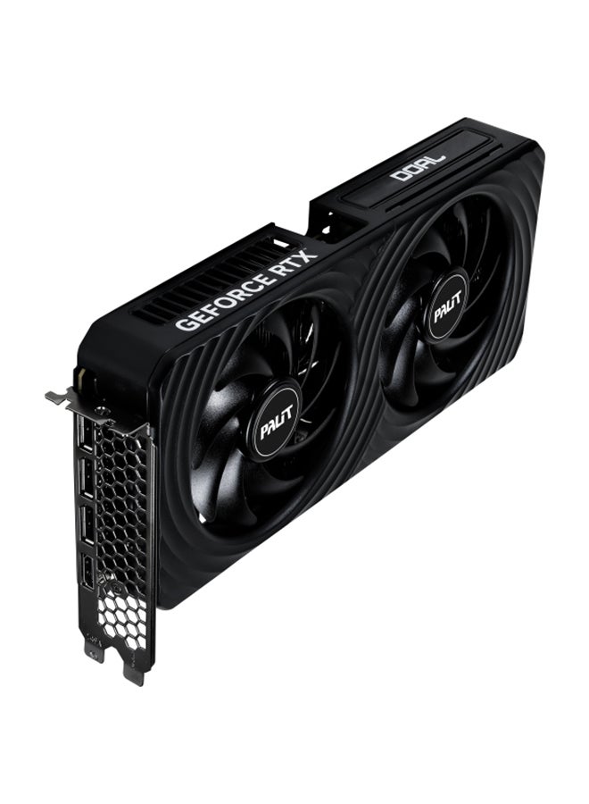 Palit GeForce RTX 5060 Dual 8GB GDDR6 Graphics Card, NVIDIA Blackwell Architecture, Dual 95mm Fans, DLSS 4 & Ray Tracing, HDMI & DisplayPort, 2-Slot Compact Design, RGB Lighting, Customizable Shroud, PCIe 4.0, VR-Ready, 4K & AI Gaming Support | NE75060019P1-GB2063D  - Image 2